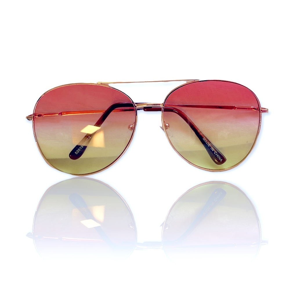 Ombré Sunnies (Pink + Yellow)
